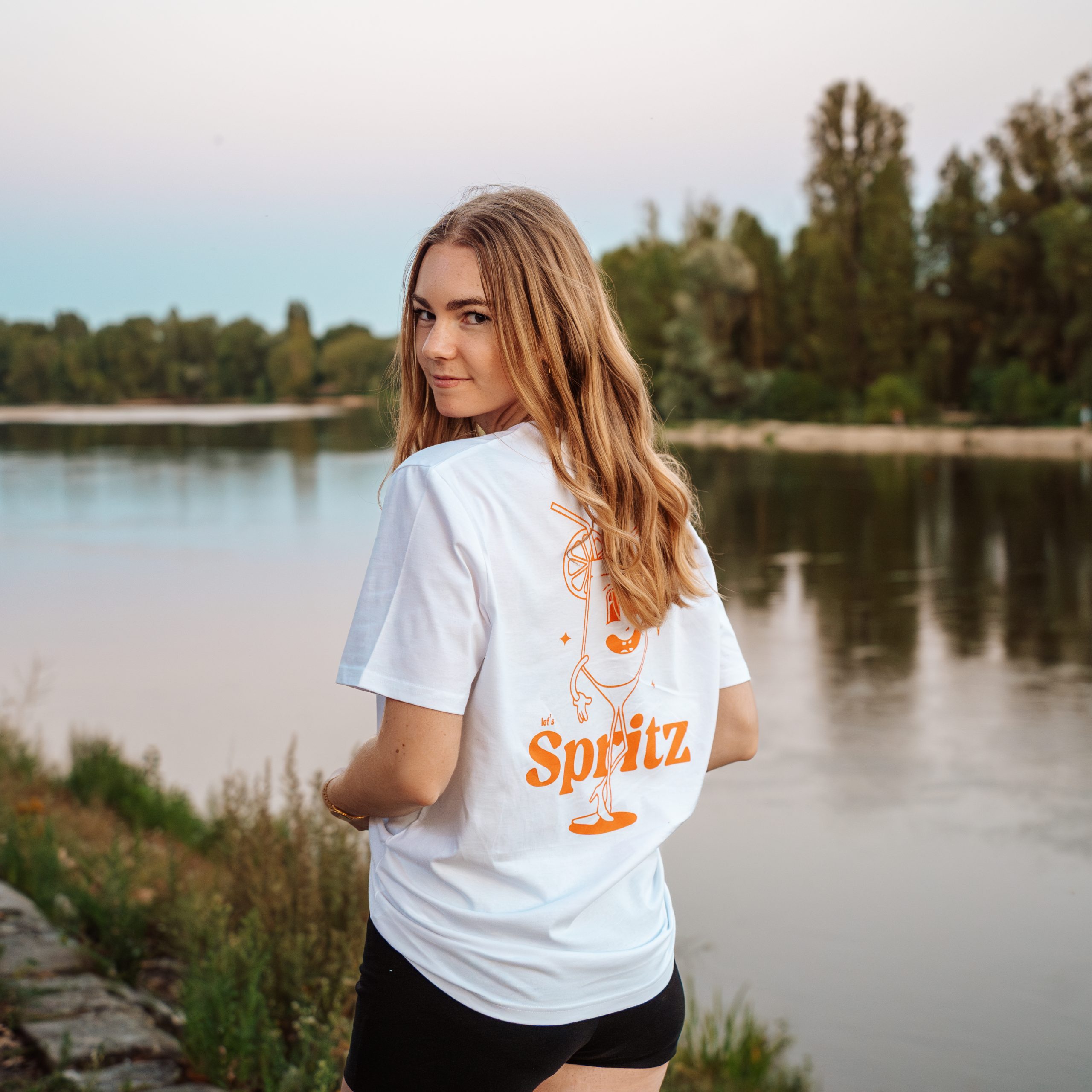 T-shirt Spritz cocktail hometail apéritif italien